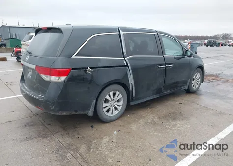 2015 Honda Odyssey Ex-L from USA, damaged, VIN 5FNRL5H60FB028749